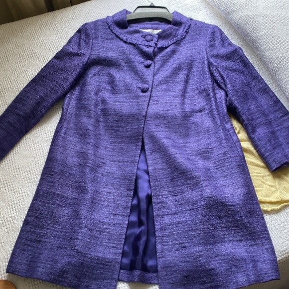 Sara Campbell Silk Matka Jacket 4 NWOT - Picture 1 of 14